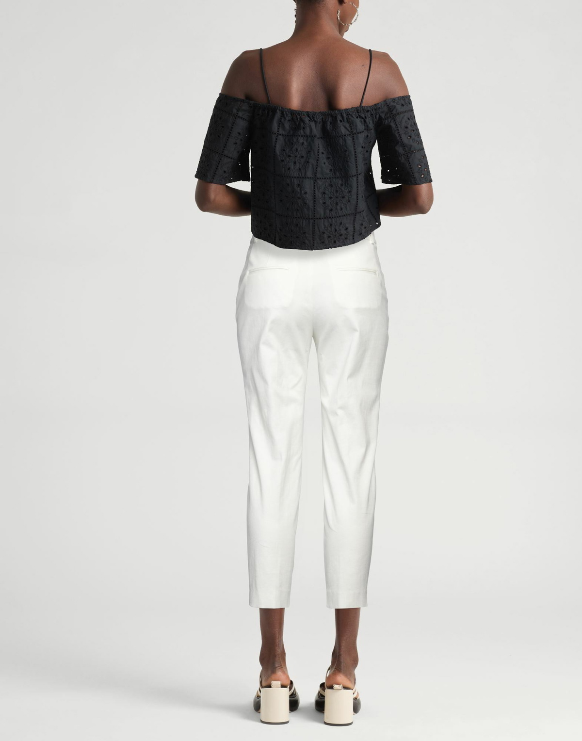 Peserico Womens Pants Ivory