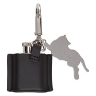 Kenzo Black Hip Flask Keychain