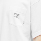 WTAPS Men's 23 Print Pocket T-Shirt in White