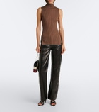 Khaite Emma Small leather shoulder bag