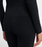 Perfect Moment Perfect ribbed-knit leggings