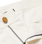 SMR Days - Herringbone Cotton Trousers - Neutrals