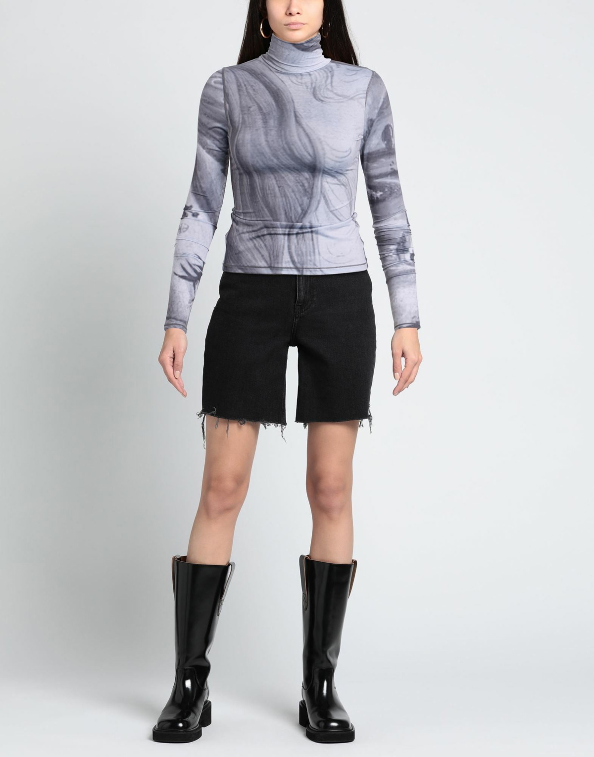 Kimhekim Womens T-shirt in Grey