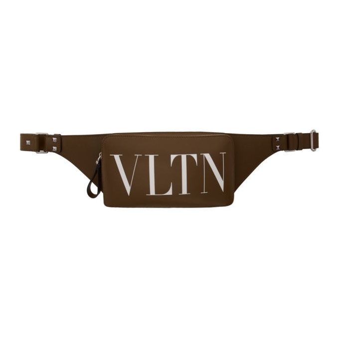 Photo: Valentino Brown Valentino Garavani VLTN Belt Bag