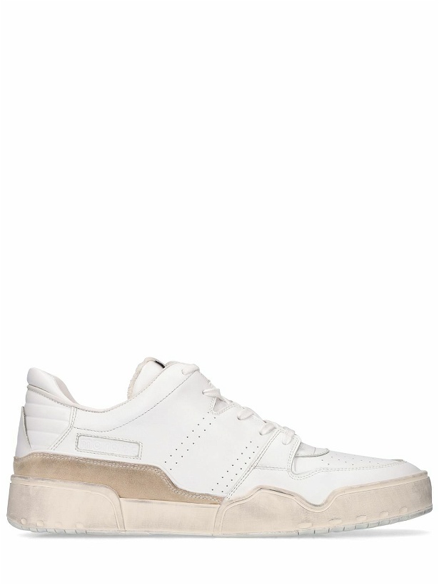 Photo: MARANT Emreeh Leather Mid Top Sneakers