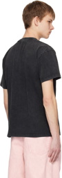 JW Anderson Gray 'Bad Apple' Oversized T-Shirt