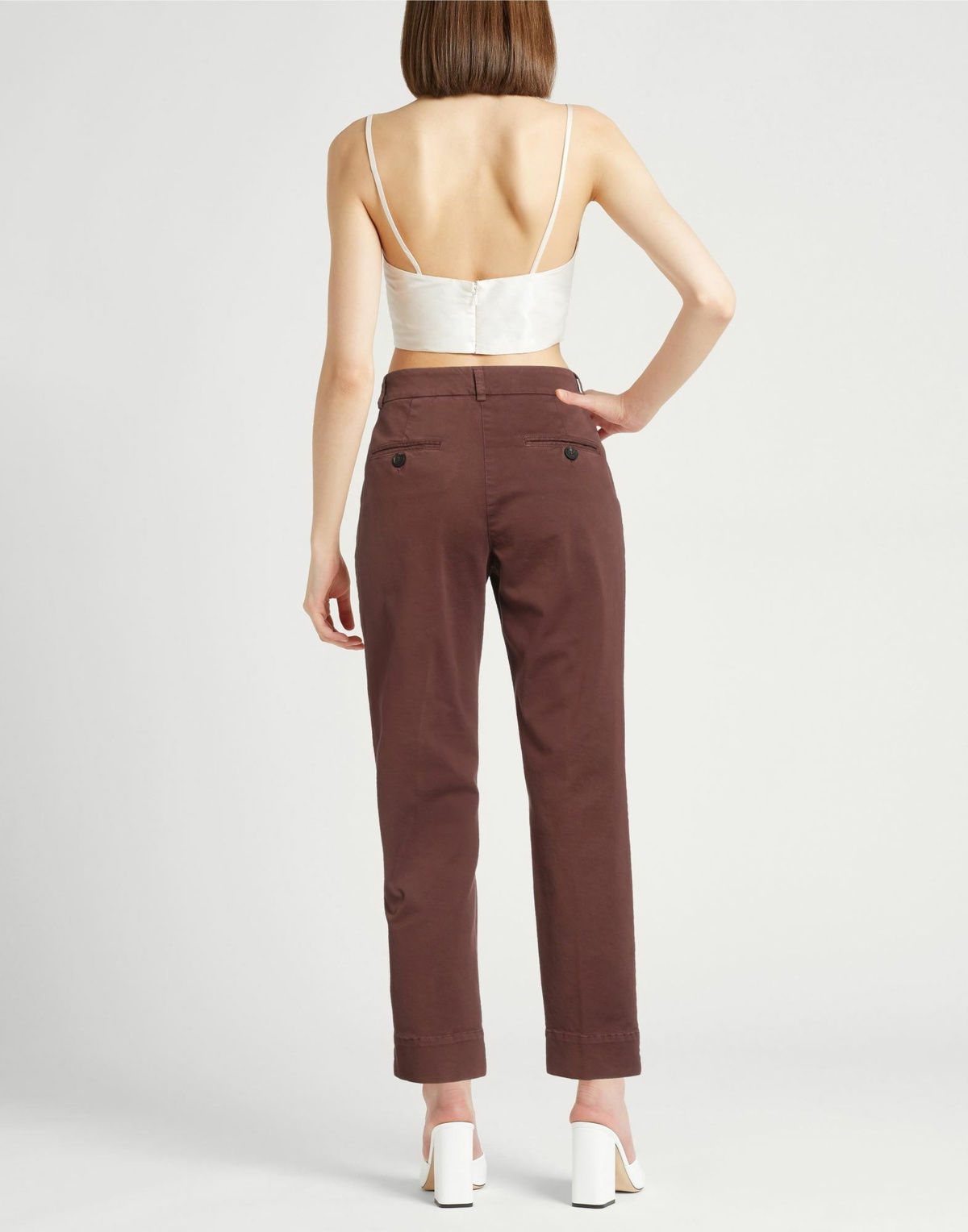 Peserico Womens Pants in Brown