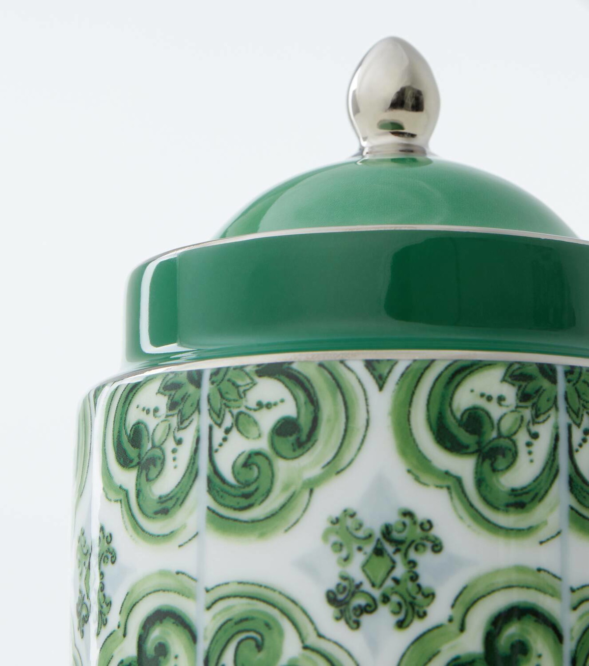 Dolce&Gabbana Casa Majolica porcelain sugar bowl