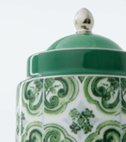 Dolce&Gabbana Casa Majolica porcelain sugar bowl