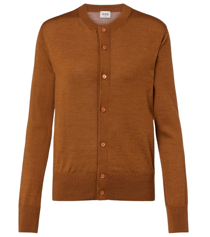 Photo: Tod's Wool and silk-blend cardigan