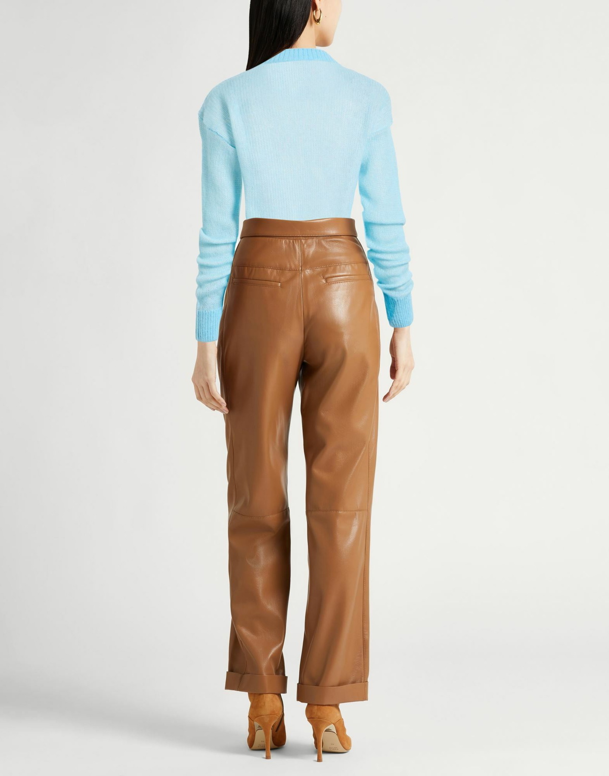Peserico Womens Sweater Sky in Blue
