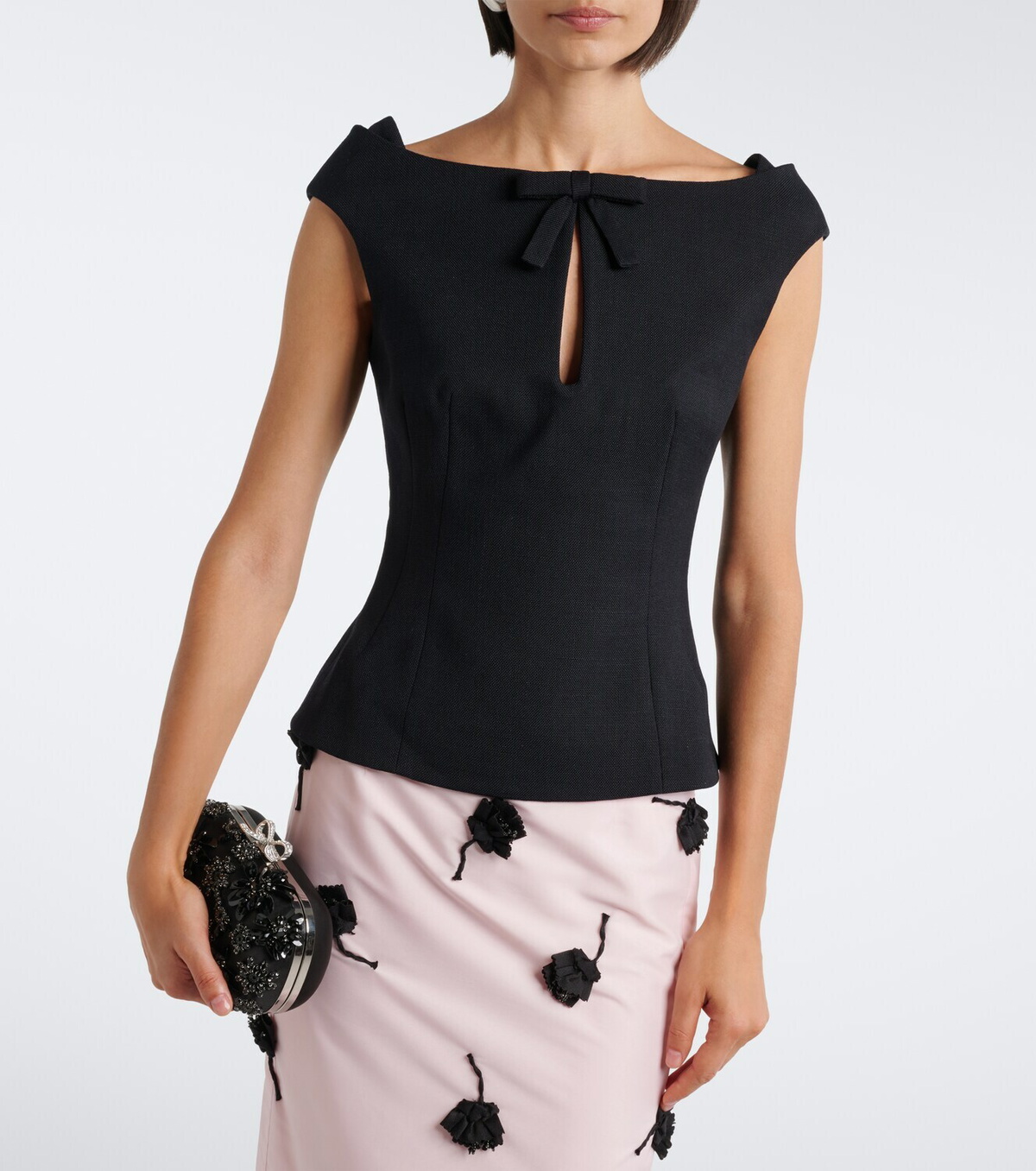 Shushu/Tong Bow-detail off-shoulder top