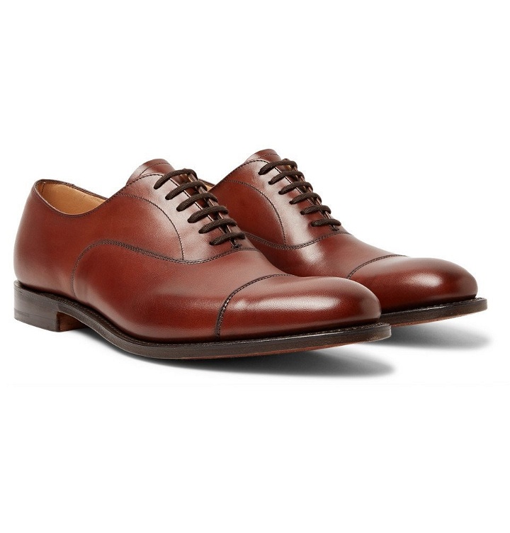 Photo: Church's - Dubai Polished-Leather Oxford Shoes - Men - Brown