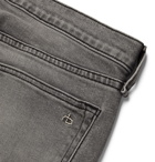 rag & bone - Fit 2 Slim-Fit Washed Stretch-Denim Jeans - Gray