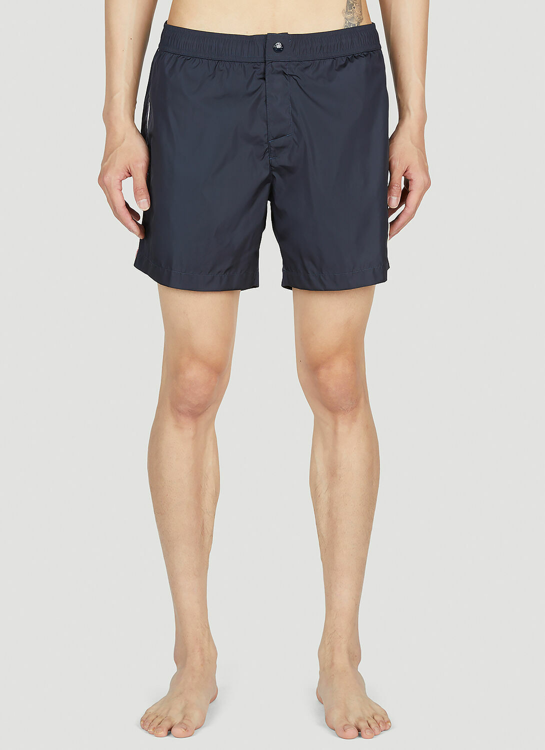 Moncler Striped Swim Shorts
