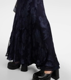 Etro Floral embroidered maxi skirt