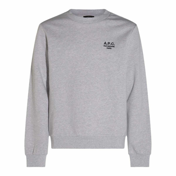 Photo: A.P.C. Light Grey Cotton Sweatshirt