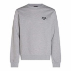 A.P.C. Light Grey Cotton Sweatshirt