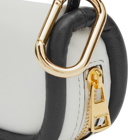 JW Anderson Women's Mini Bumper Bag in White/Black