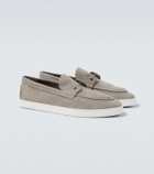 Christian Louboutin Chambeliboat leather boat shoes