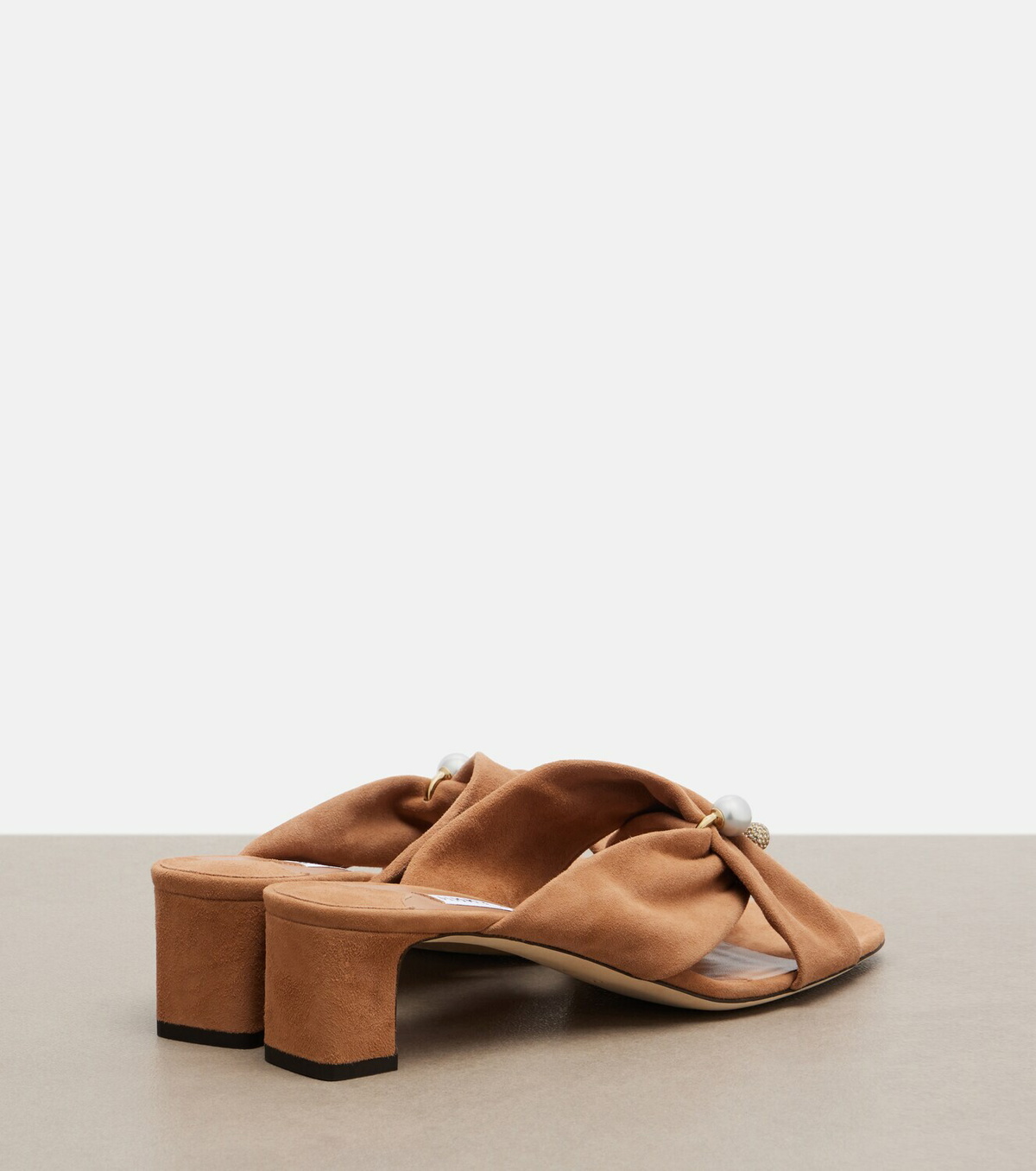 Jimmy Choo Rafi embellished suede mules