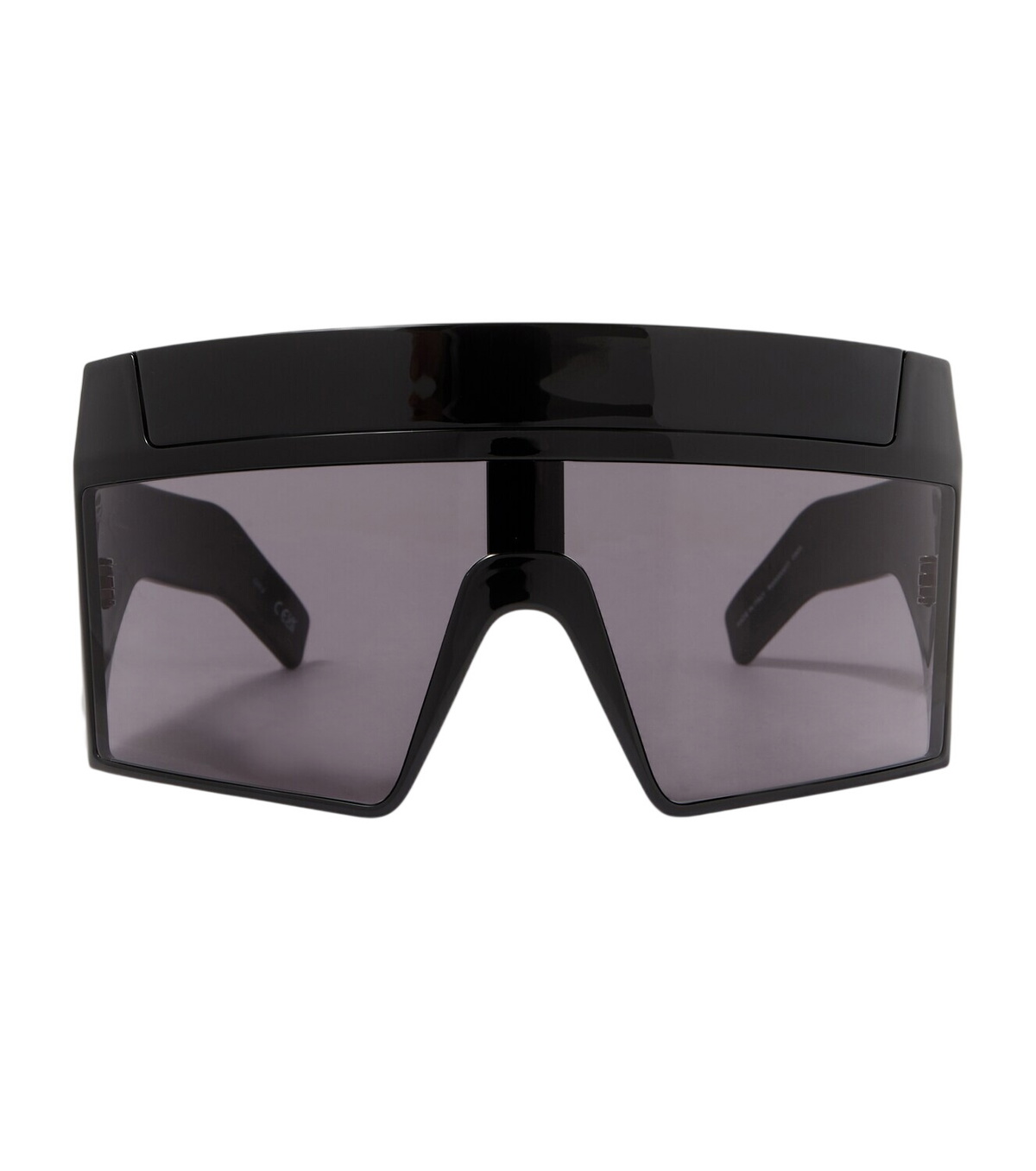 Rick Owens Silver Hollywood Shielding Sunglasses Rick Owens