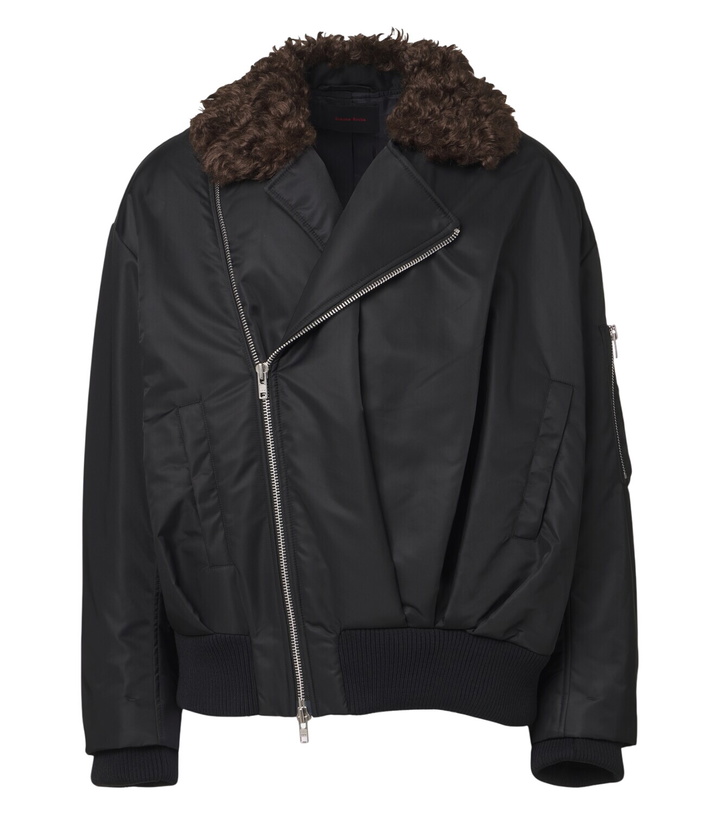 Photo: Simone Rocha Asymmetric blouson jacket