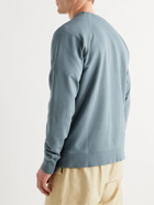 NORSE PROJECTS - Kristian Garment-Dyed Cotton-Jersey Sweatshirt - Blue