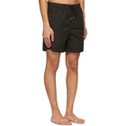 Moncler Black Nylon Boxer Mare Swim Shorts