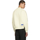 ADER error Ivory Zipper Sweatshirt