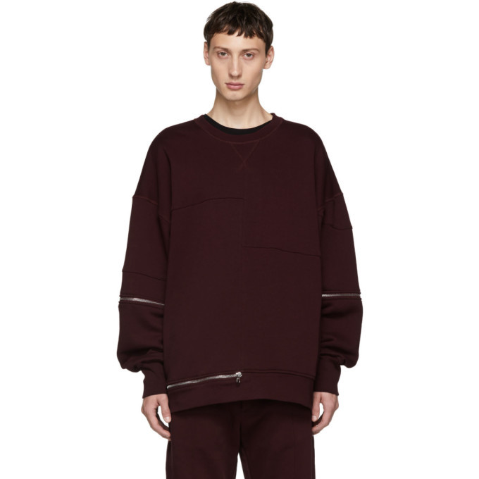 Photo: Alexander McQueen Red Zip Sweatshirt