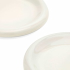 HAY Barro Side Plate - Set of 2 in Off-White 