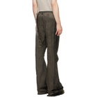 Rick Owens Gray Tower Bolan Bootcut Jeans