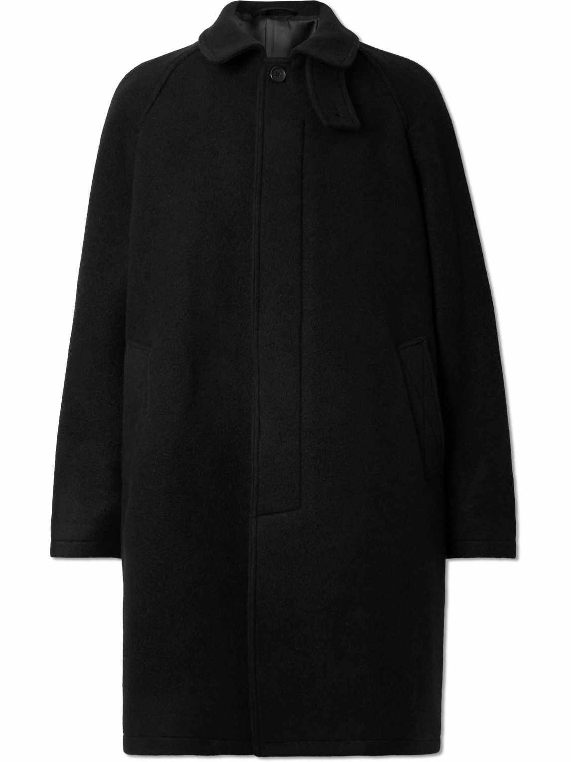 mfpen Navy Johnston Coat mfpen