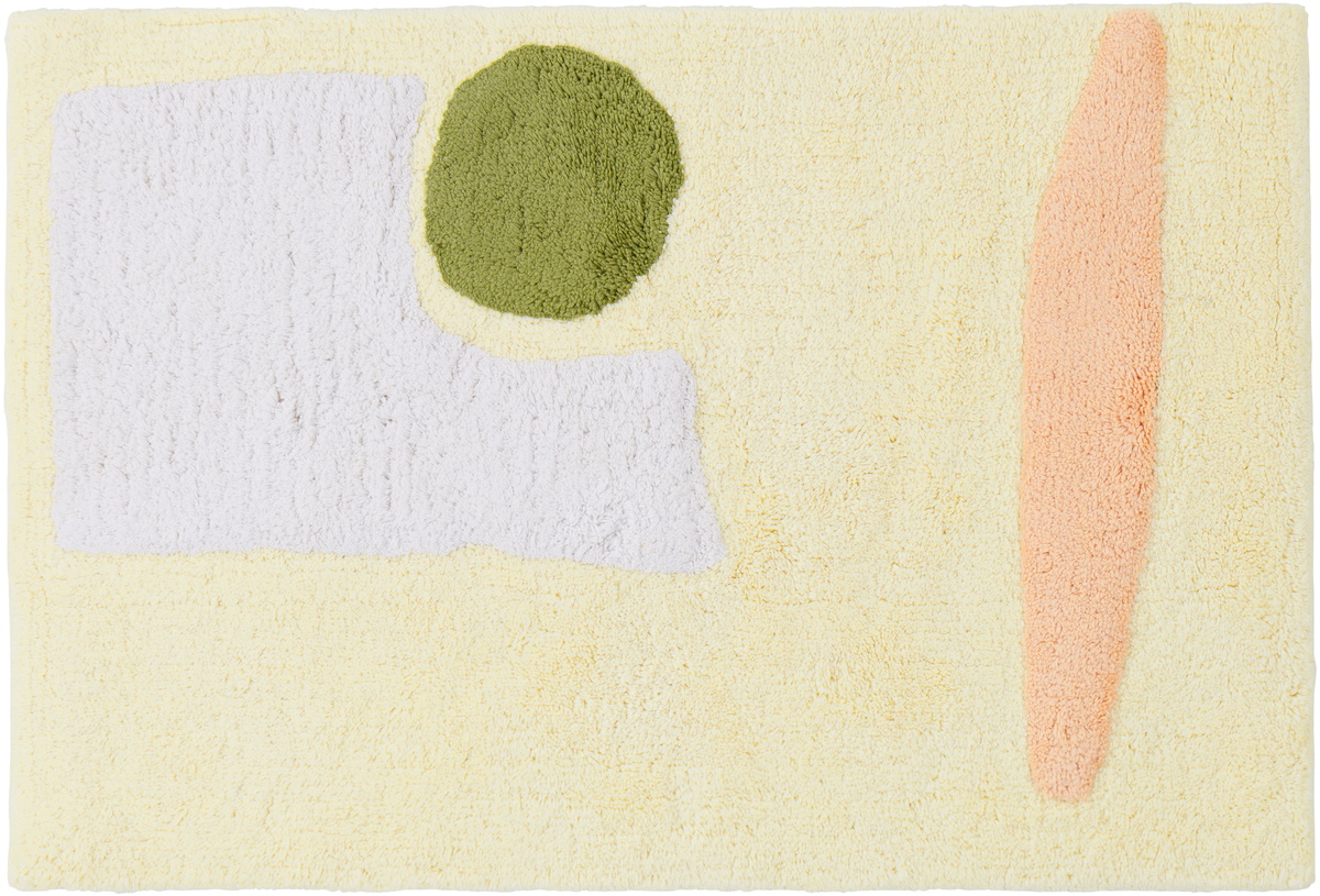 Cold Picnic Beige Cliffside Bath Mat