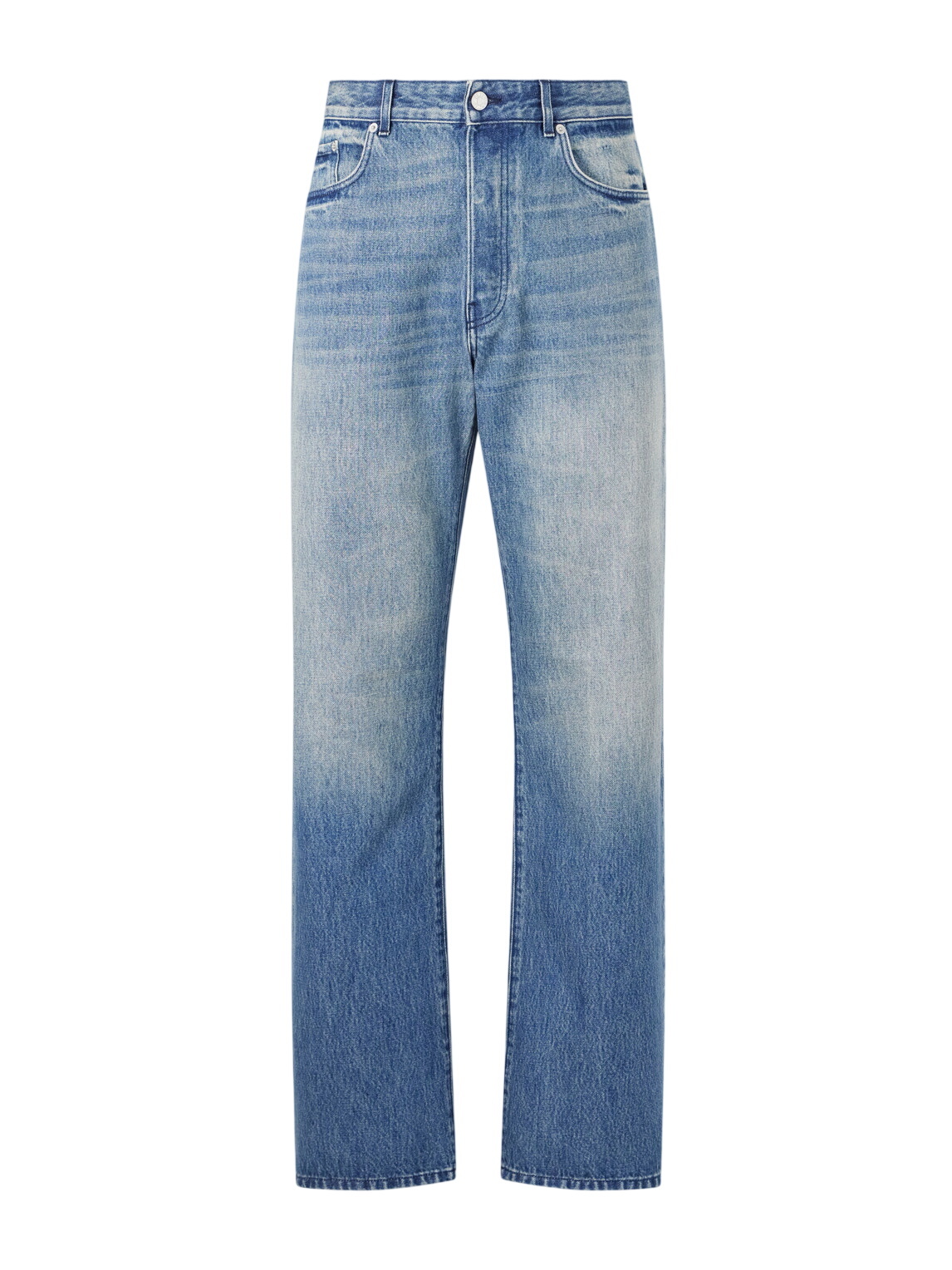 Dries Van Noten Marble-wash wide-leg jeans Dries Van Noten