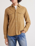TOM FORD - Slim-Fit Cotton-Corduroy Shirt - Brown