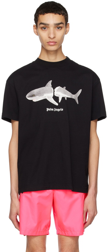 Photo: Palm Angels Black Shark T-Shirt