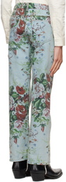 Molly Goddard Blue Dorianna Jeans