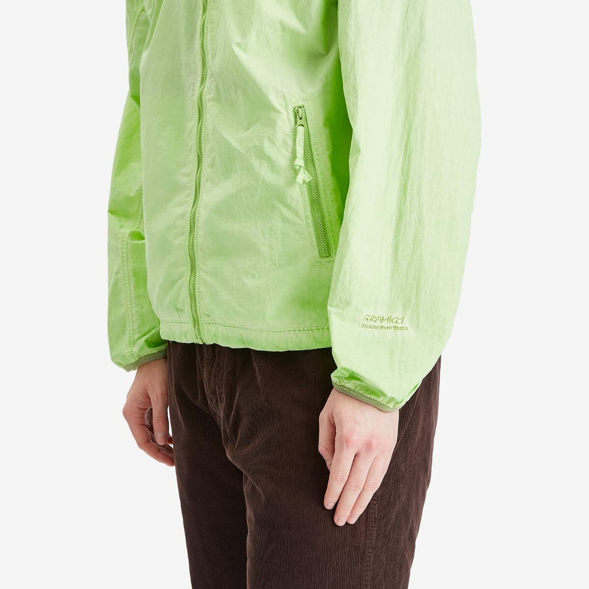 thisisneverthat Men's x Gramicci Overdyed Hooded Jacket in Light