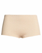 Roberto Collina Womens Shorts & Bermuda Shorts in Beige