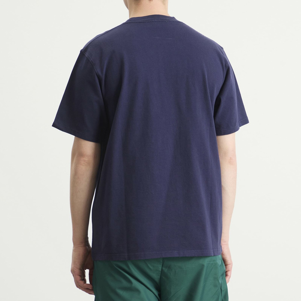 Palmes Men's Society T-Shirt in Dark Blue