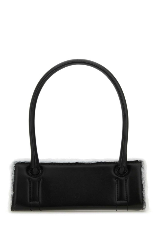 Photo: Dentro Black Leather Radar Shoulder Bag