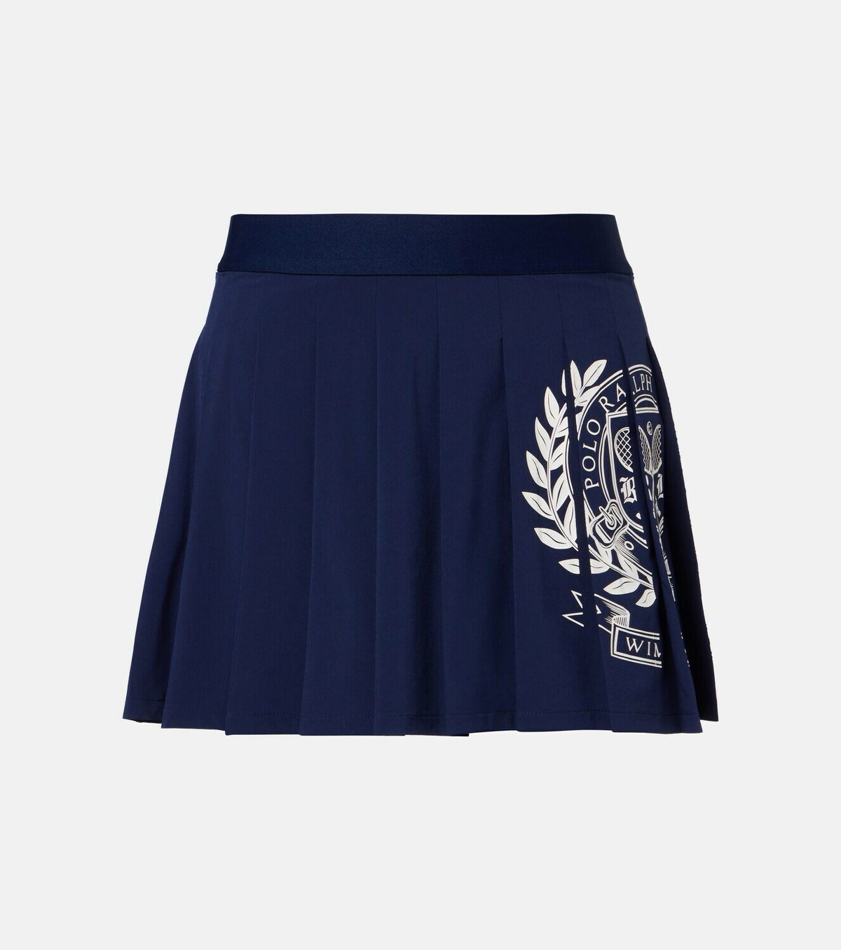 Polo Ralph Lauren x Wimbledon logo pleated tennis skirt