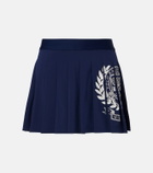 Polo Ralph Lauren x Wimbledon logo pleated tennis skirt