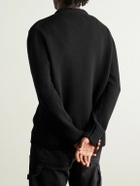 AMIRI - Logo-Embroidered Wool Sweater - Black