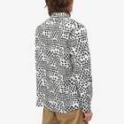 Heresy Men's Woodblock Shirt in White/Black