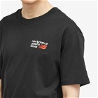 New Balance Men's NB Athletics Premium Logo Relaxed T-Shirt in Black