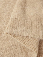 Auralee - Brushed Mohair and Wool-Blend Sweater - Neutrals