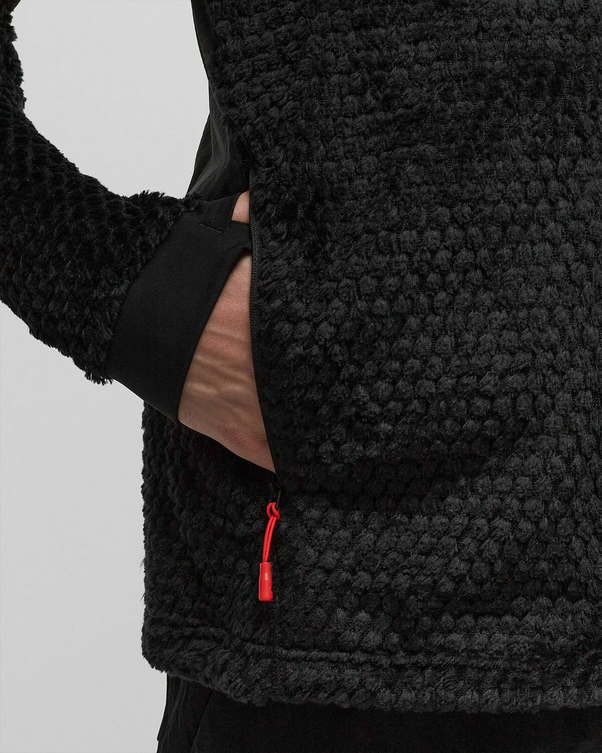 The North Face ALPEDGE HIGH LOFT JACKET Black Mens Fleece Jacket 